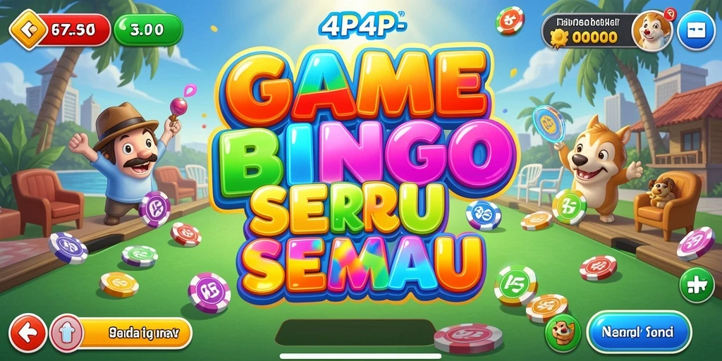 Gameplay seru dan interaktif dalam permainan Bingo 4P4P.