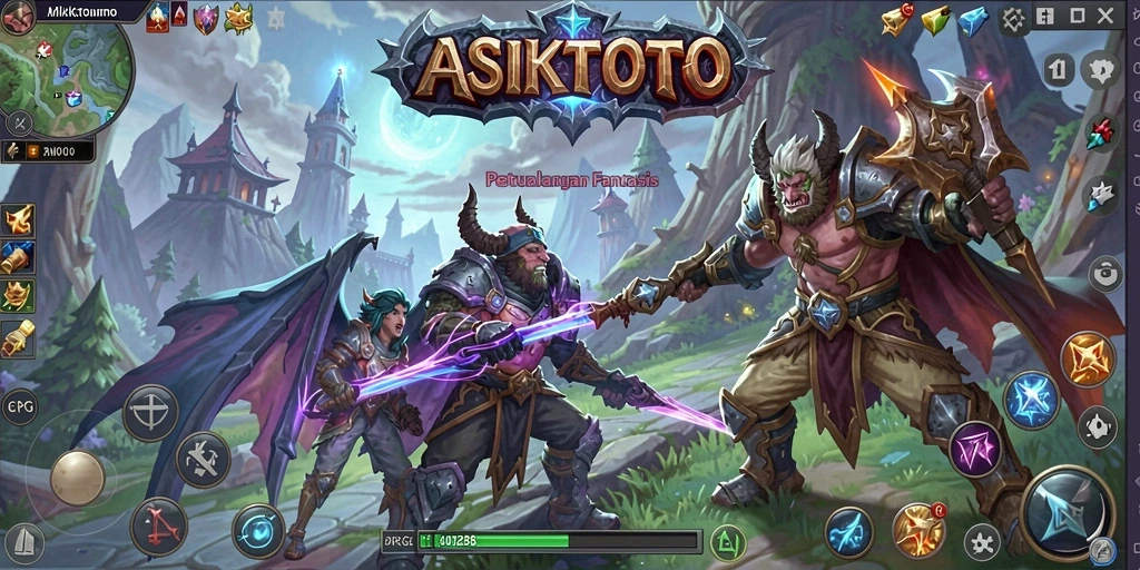 Gameplay seru ASIKTOTO dengan grafis yang memukau.