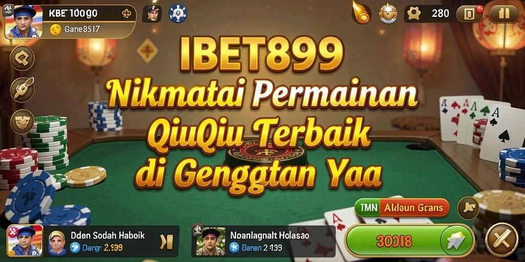Tampilan gameplay QiuQiu yang menarik dalam IBET899.