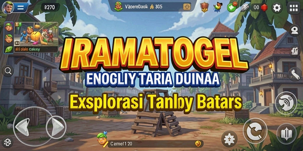 Tampilan gameplay seru dan imersif di dunia terbuka IRAMATOGEL.
