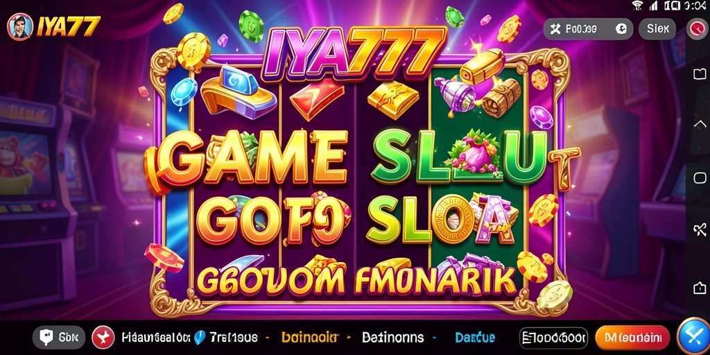 Gameplay mendebarkan dari IYA777 dengan tema slot yang beragam.