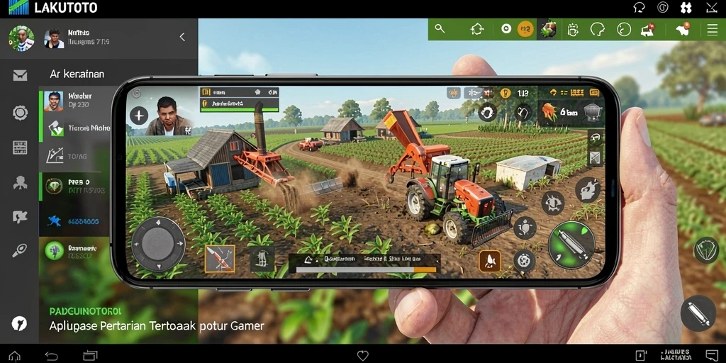 Gameplay menarik dalam berkebun dan perawatan hewan di LAKUTOTO.