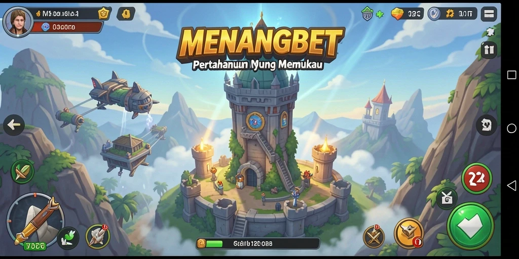 Tampilan menarik dari gameplay <strong>MENANGBET</strong> yang memukau di kategori Tower Defense.