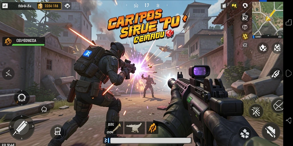 Tampilan gameplay RR44 yang mendebarkan dan penuh aksi.