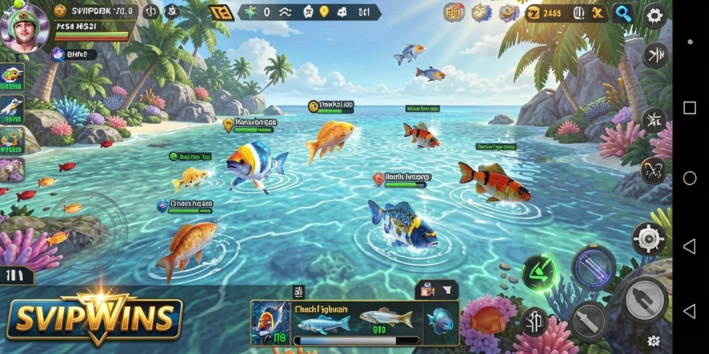 Gameplay menarik Tembak Ikan di SVIPWINS.